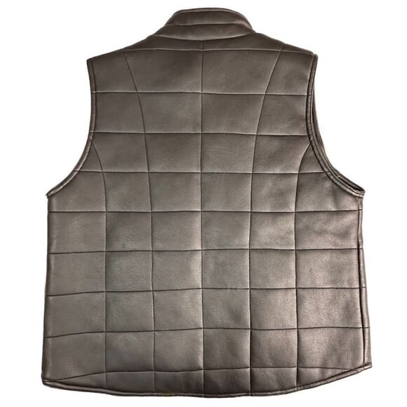No boundaries black quilted zip vest black juniors size 7/9 - Picture 2 of 7